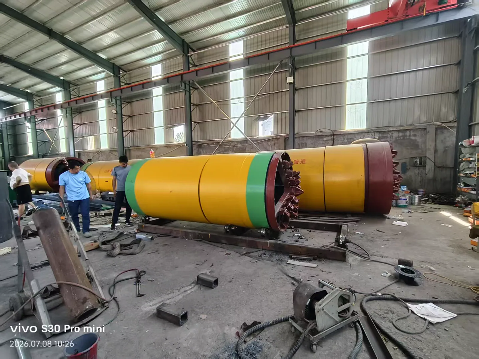 Rotary screening and washing equipment